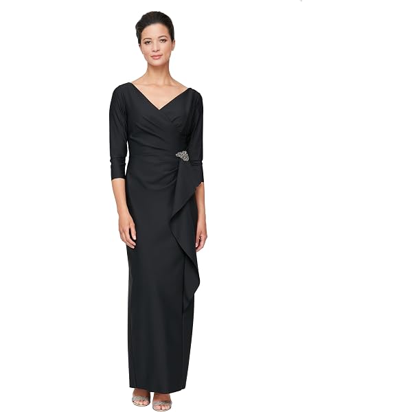 alex evenings women's cold shoulder popover dress Amazon.com: Alex Evenings Women's Cold Shoulder Popover Dress, Black, 6 :  Clothing, Shoes & Jewelry