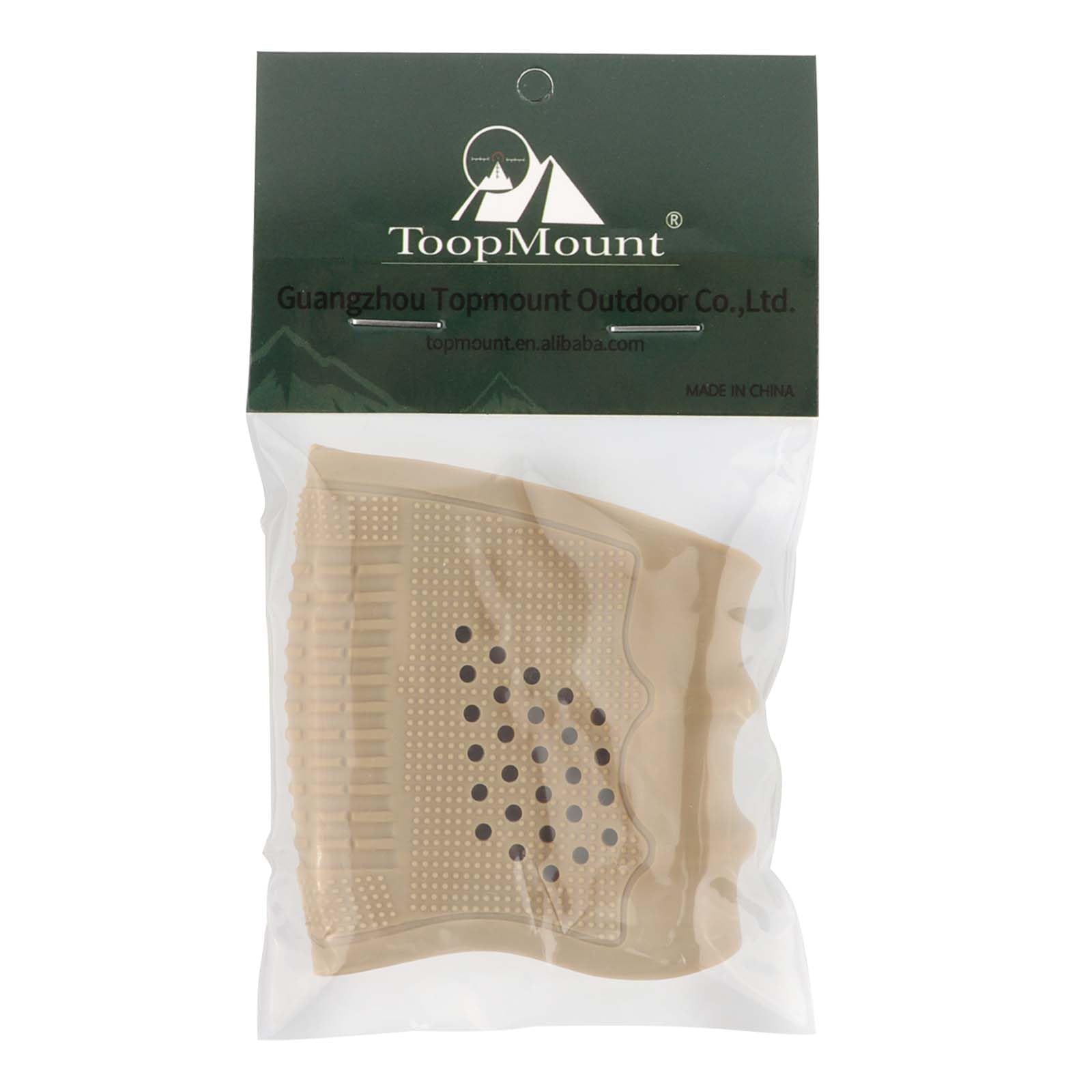 ToopMount Grip Glove Holster Rubber Gun Cover Anti-slip Handguns Airsoft Holster Gun Accessories for Gk 17/19/20/21/22/23/25/31/32/34/35/37/38, M92 (Khaki)