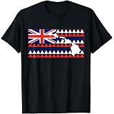 State of Hawaii Tribal Hawaiian Flag T-Shirt
