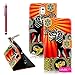 Galaxy Note 4 Case, OMIU(TM) [Big Elephant Red Skin Design] Luxury Bran-new Fashion Premium PU Leather Flip Magnet Wallet Slim Shell Case Cover Protector Fit For Samsung Galaxy Note 4, Sent Screen Protector+Stylus+Cleaning Cloth