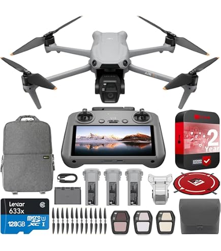 Amazon.com: DJI Air 3S Fly More Combo (RC 2 Screen Remote