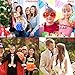 Led Flower Crown -Girl Flower Crown -5-Pack LED Light Up Flower Wreath Headbands for Festival Wedding Christmas Halloween Beach Park Party Child Headdress by Sportsvoutdoors[RANDOM COLOR]