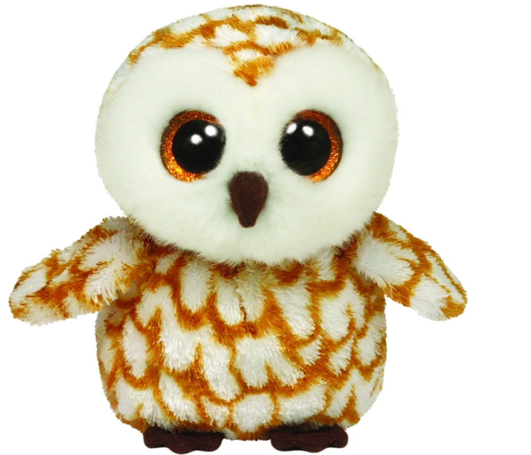 Ty Beanie Boos Swoops Brown Barn Owl Plush Toys & Games