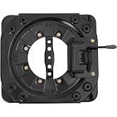 360&deg; Rotating Seat Swivel Base, Heavy Duty 286.6 lbs Load Capacity Cold Rolled Steel Plate Car Chair Swivel, Universal Seat Mount for RVs, Vans, Campers, Trucks, Buses, Commercial Vehicles (A)