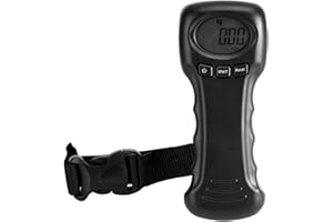 JECTSE Luggage Scale, 50kg/110lb Portable Travel Hanging Luggage Scale, Auto Lock Reading After Weighing, Convenient to Read and Record The Data