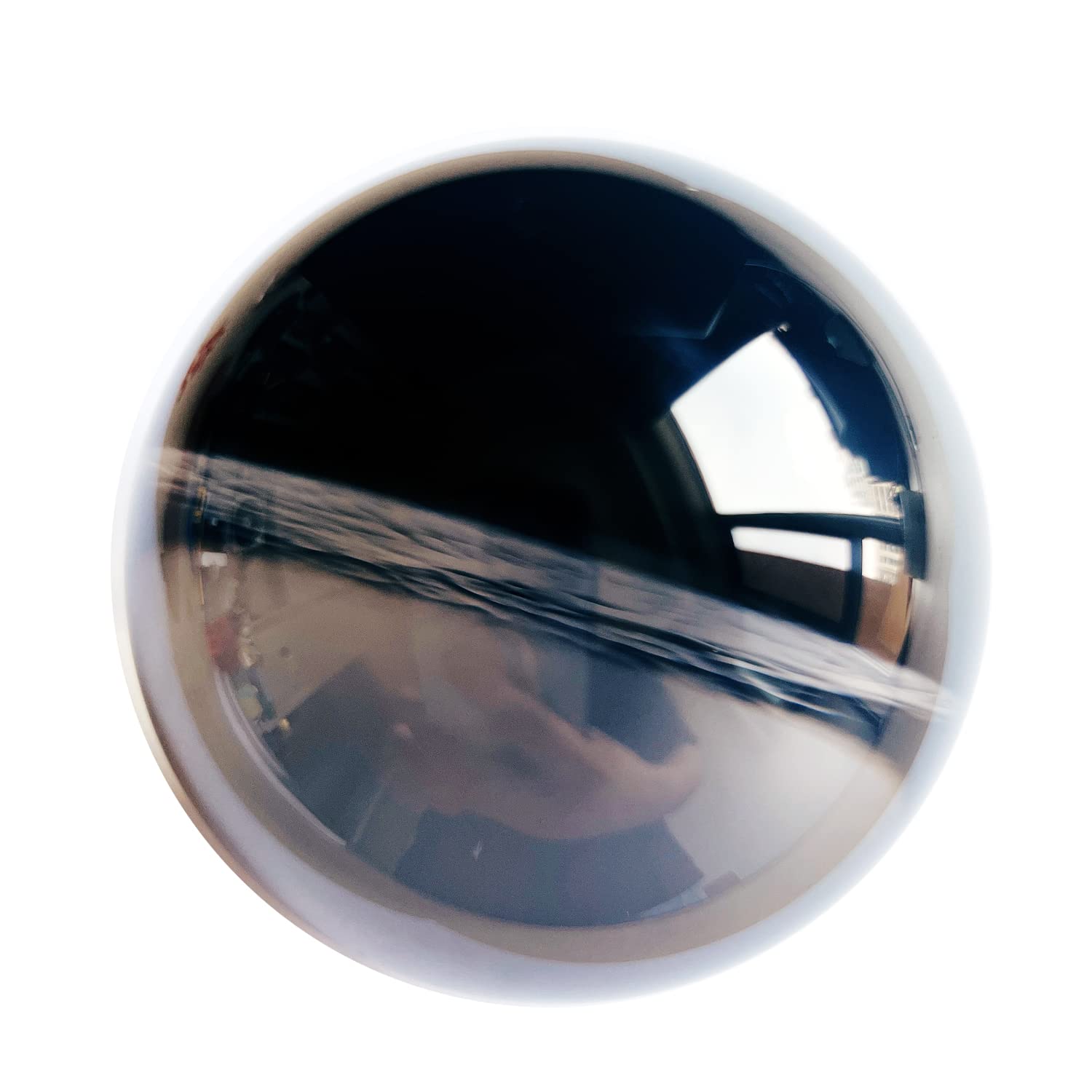 Transparent Colored Two-Tone 80mm Acrylic Contact Juggling Ball for Single Ball Tricks & Stage Performance - 2-Tone Acrylic Sphere in 3.14