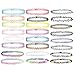 BodyJ4You 12-24PCS Choker Necklace Gothic Henna Tattoo Stretch Elastic Plastic Jewelry Value Pack