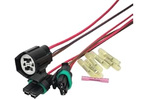 AITKEN Cooling Fan Control Module Connector Plug 11AWG Wire Harness for Ford Edge(w/Towing) S-MAX Land Rover LR2 Lincoln Volvo XC70 S80 S60 V60 XC60 2007-2019.