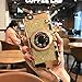 UCLL Glitter Camera Case for iphone 7 plus and iphone 8 plus New Modern 3D Vintage Style Bling Camera Design Soft Cover For 5.5 iphone 7plus/iphone 8 Plus with Strap Rope and a Screen protector (gold)