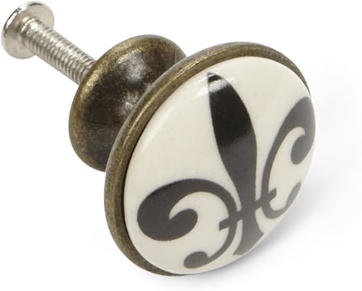 Amazon Com Abbott Collection Small Fleur De Lys Knob Home Kitchen
