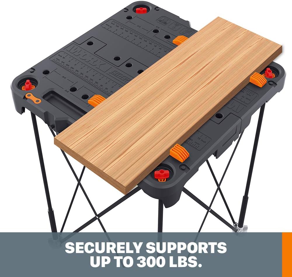 WORX WX066 Sidekick Portable Work Table - - 