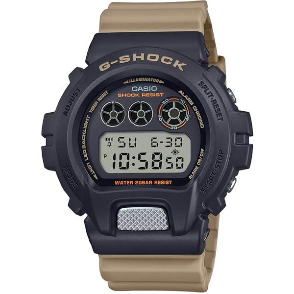 Casio G-SHOCK Orologio, Steptracker/Pedometro, Sensore di movimento, 20 BAR, Nero, Digitale, Uomo, GBD-800-1BER