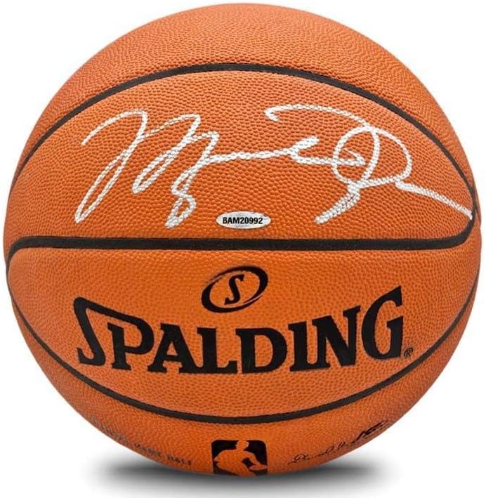 jordan autographed basketball