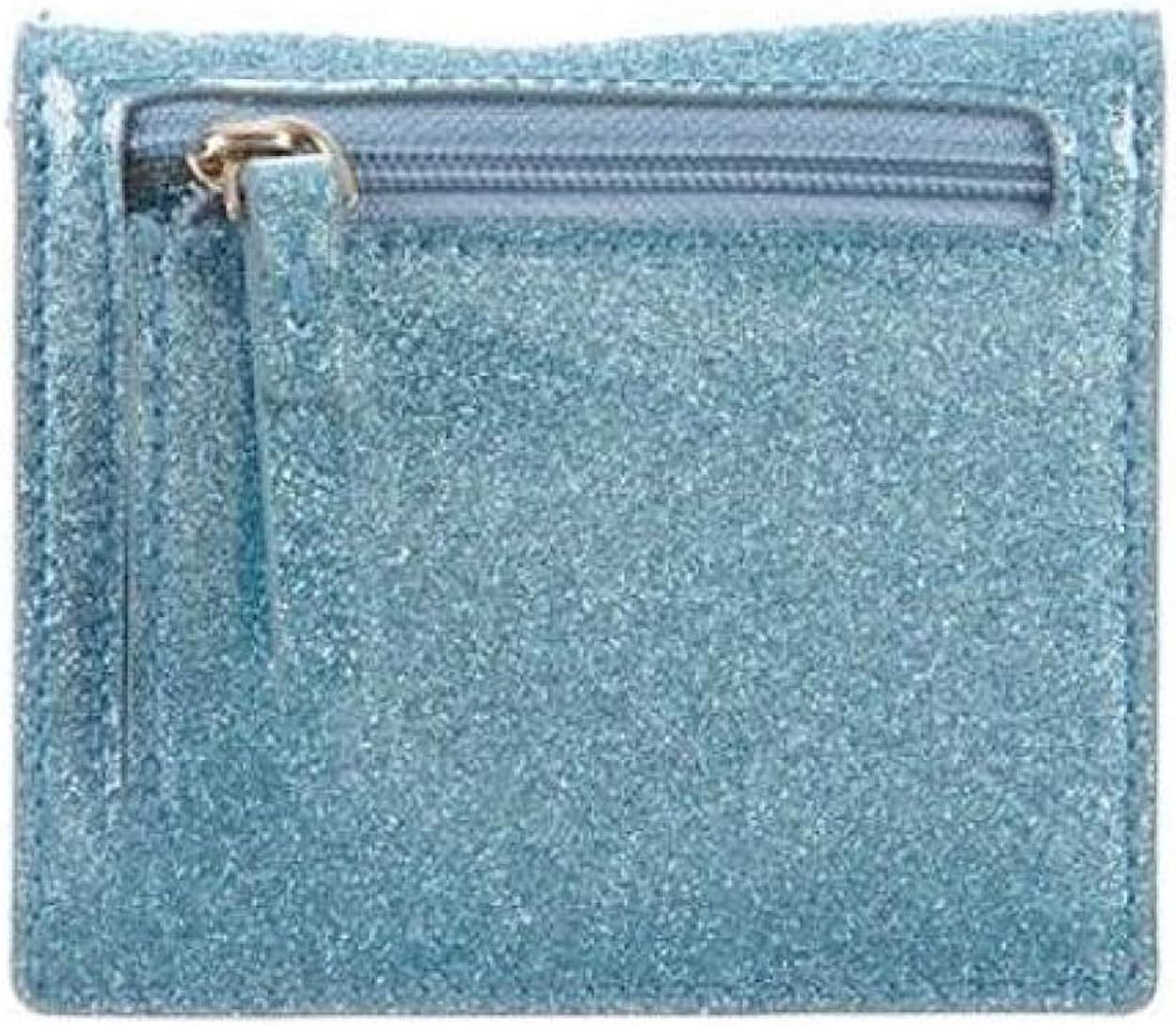 kate spade blue glitter wallet