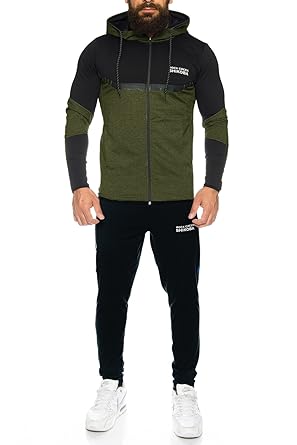 Rock Creek Herren Trainingsanzug Jogginganzug Sweatjacke Hose Fitnessanzug M14