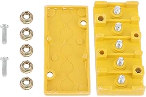 Hapivida Electric Bicycle Connection Box, E Bike Junction Storage Motor Controller Wire Connection Insulation Box Phase Battery Wire Connector