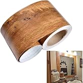 FEILAYS Grey Wood Grain Peel And Stick Wallpaper Border - Removable, Waterproof, 3.93" X 32.8' Roll