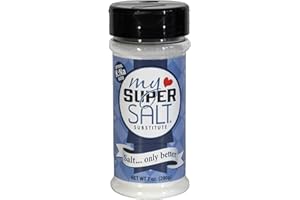 MY SALT My SUPER SALT – Functional Salt Alternative with Real Salt Taste – 85% Less Sodium – Mineral Balanced Support – Smart Seasoning for Everyday Wellness – 7 oz