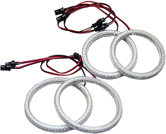 Amazon ファクトリーダイレクト Ledイカリングll To07 Toyota トヨタ Alphard アルファード 10系後期プロジェクター 高輝度ledイカリング Ledイカリング イカリング フォグ 取り付け ドレスアップ Ledテープ 車 バイク