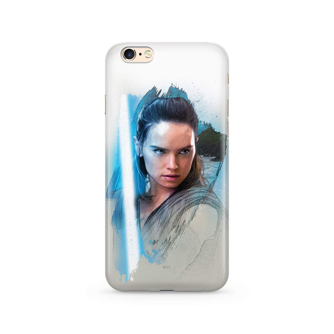 ERT GROUP mobile phone case for Apple Iphone 6 PLUS original and officially Licensed Star Wars pattern Rey 001 optimally adapted to the shape of the mobile phone, case made of TPU