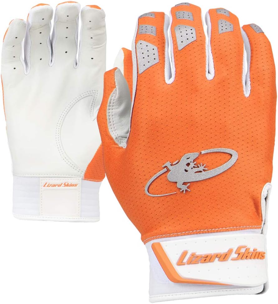 nike orange batting gloves