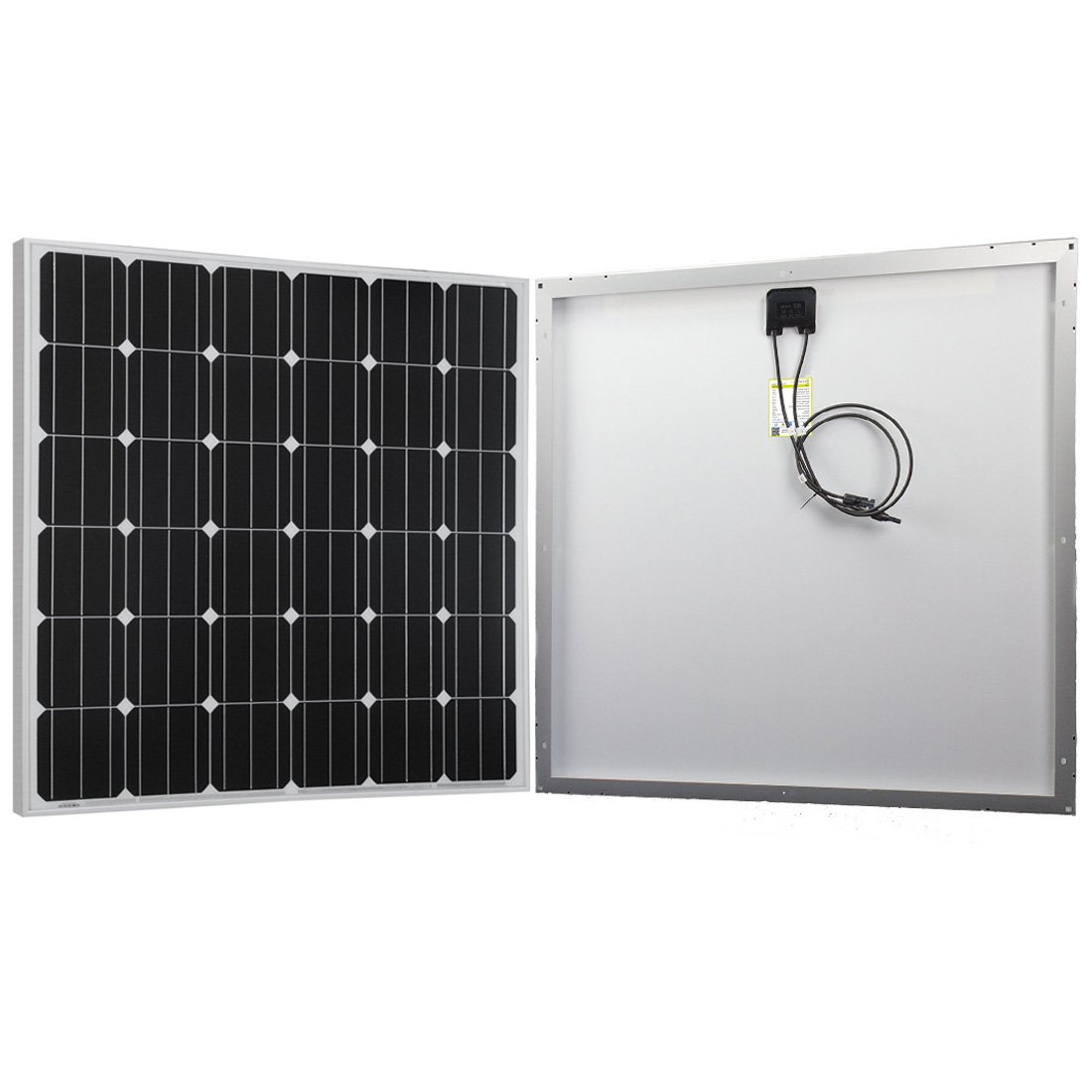 Powereco 150w Solar Panel Monocrystalline For Rv Boat 12v