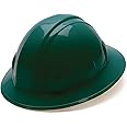 Pyramex Safety SL Series Full Brim Hard Hat, Ratchet Suspension