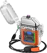 SUPRUS Luminous Lighter 3 Modes USB Rechargeable Dual Arc Plasma Lighter