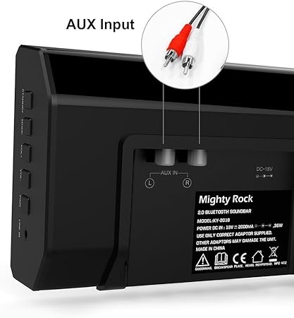mighty rock bluetooth soundbar
