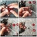 EZOON Tri Fidget Spinner Metal Finger Toys, Aluminum Hand Spinner Replaceable Bearing Max 4 Mins Spinning Time CPSC Certified EDC ADHD Focus Toy for Kids Adults(COLORFUL-RED)