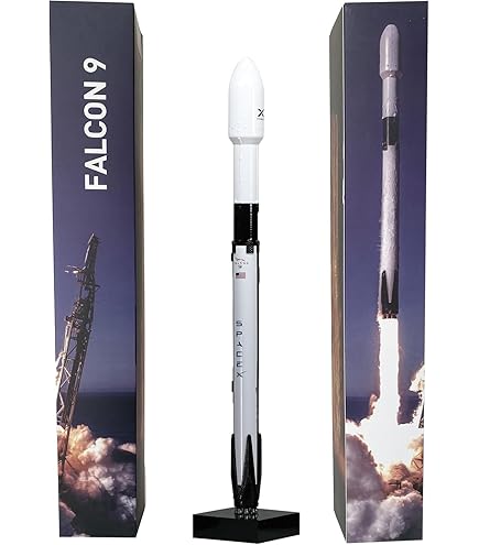 Amazon.com: wltk SpaceX Falcon 9 STRONGBACK 1/233 Diecast Rocket
