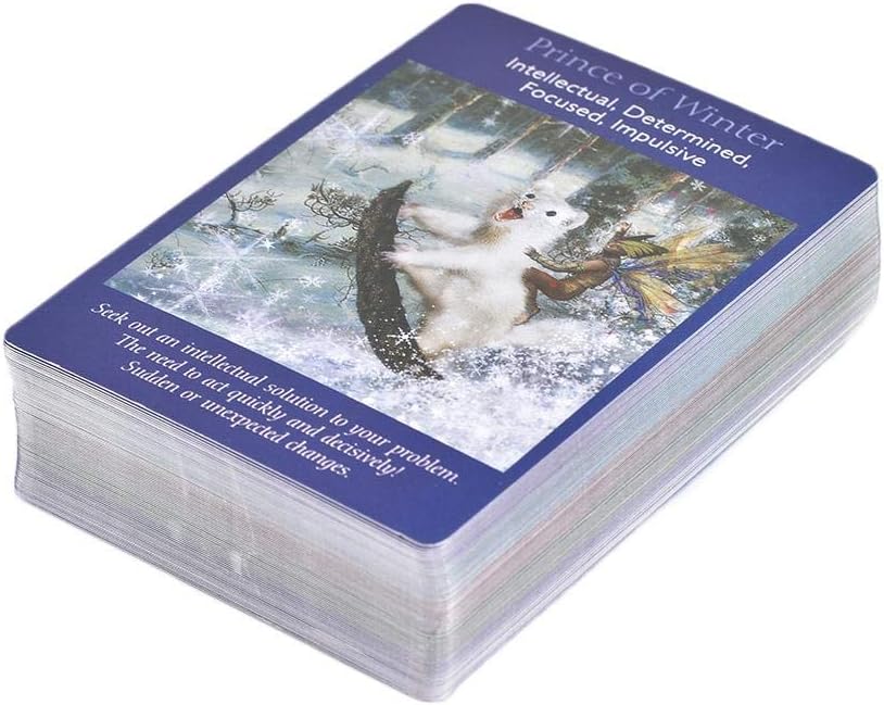 equival Tarot Cards And Book Deck For Beginners Set Easy To Understand Tarot Cards For Beginners Magical Board Game Card Toy, Destiny Forecast Card Set, 78 Pcs 3.9 X 2.1 X 5.4 Inches amiable safety