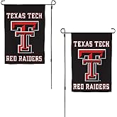 Desert Cactus Texas Tech TT Garden Flag – 19 x 12 inch Texas Tech Red Raiders Banner, For Outdoor Display and Events (Design C)