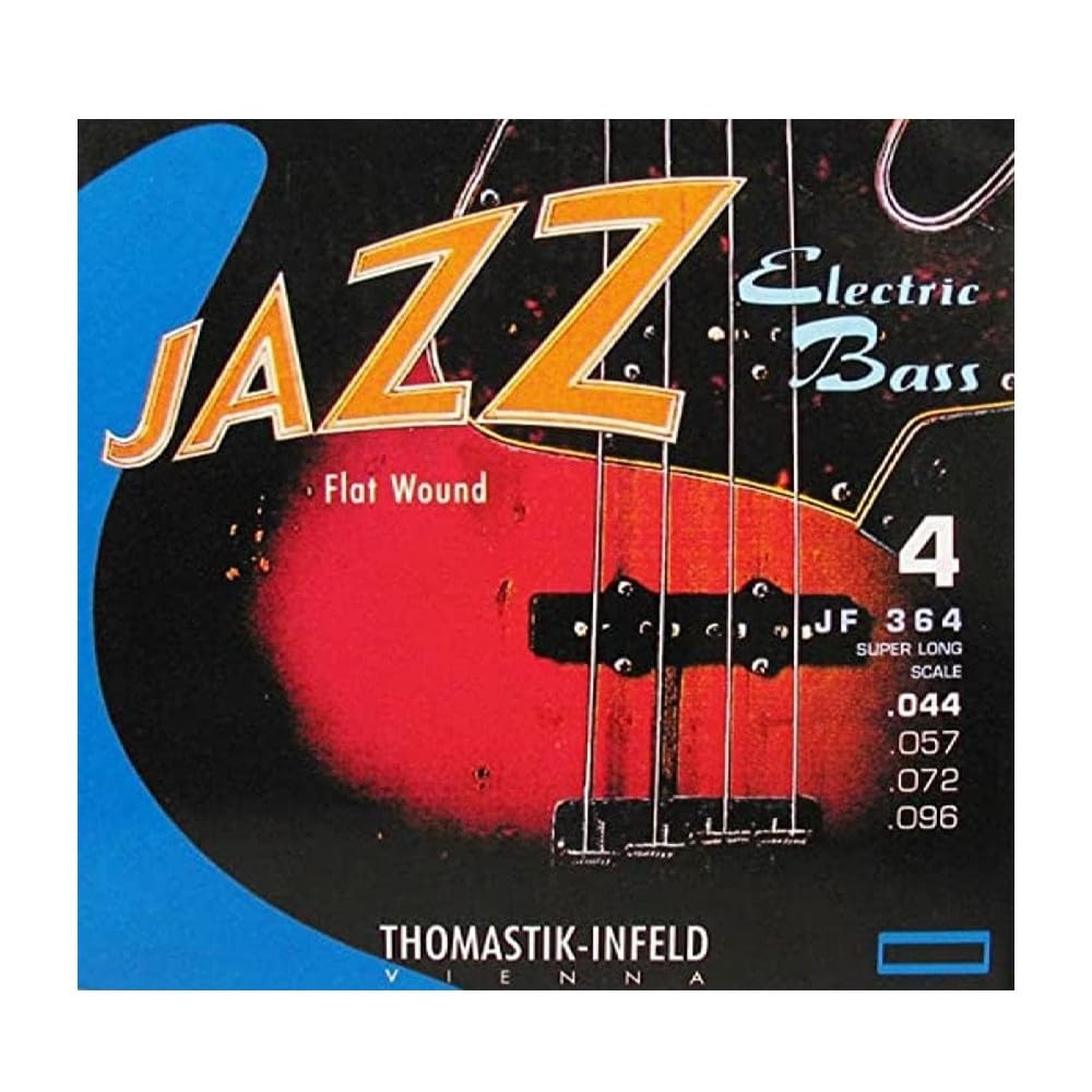 Thomastik single string A .072 steel core, nickel flat wound super long scale 36" JF36072 for electric bass jazz set JF364