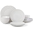 Lenox White Chelse Muse Fleur 12-Piece Set, 16.95 LB