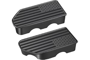 ZSJO Bed Rail Stake Pocket Covers for Chevy Colorado/GMC Canyon 2023-2026 GMC Chevy Silverado Sierra 1500 2019-2024 2025, GMC Sierra 2500 3500HD 2020-2024 2025, Truck Caps Rear Holes Plugs Covers Black