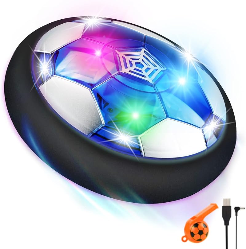 lenbest Hover Football LED Rechargeable Indoor Outdoor Ball Gift for Kids
