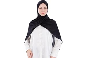 Premium Jersey Hijab Scarf, Soft Stretch Fabric, Modern Modest Style for Women
