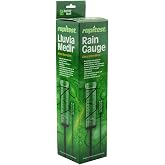 Luster Leaf 1646 Rapitest Spiral Metal Rain Gauge with Stake, Metal Spiral Rain Gauge w/ Stake