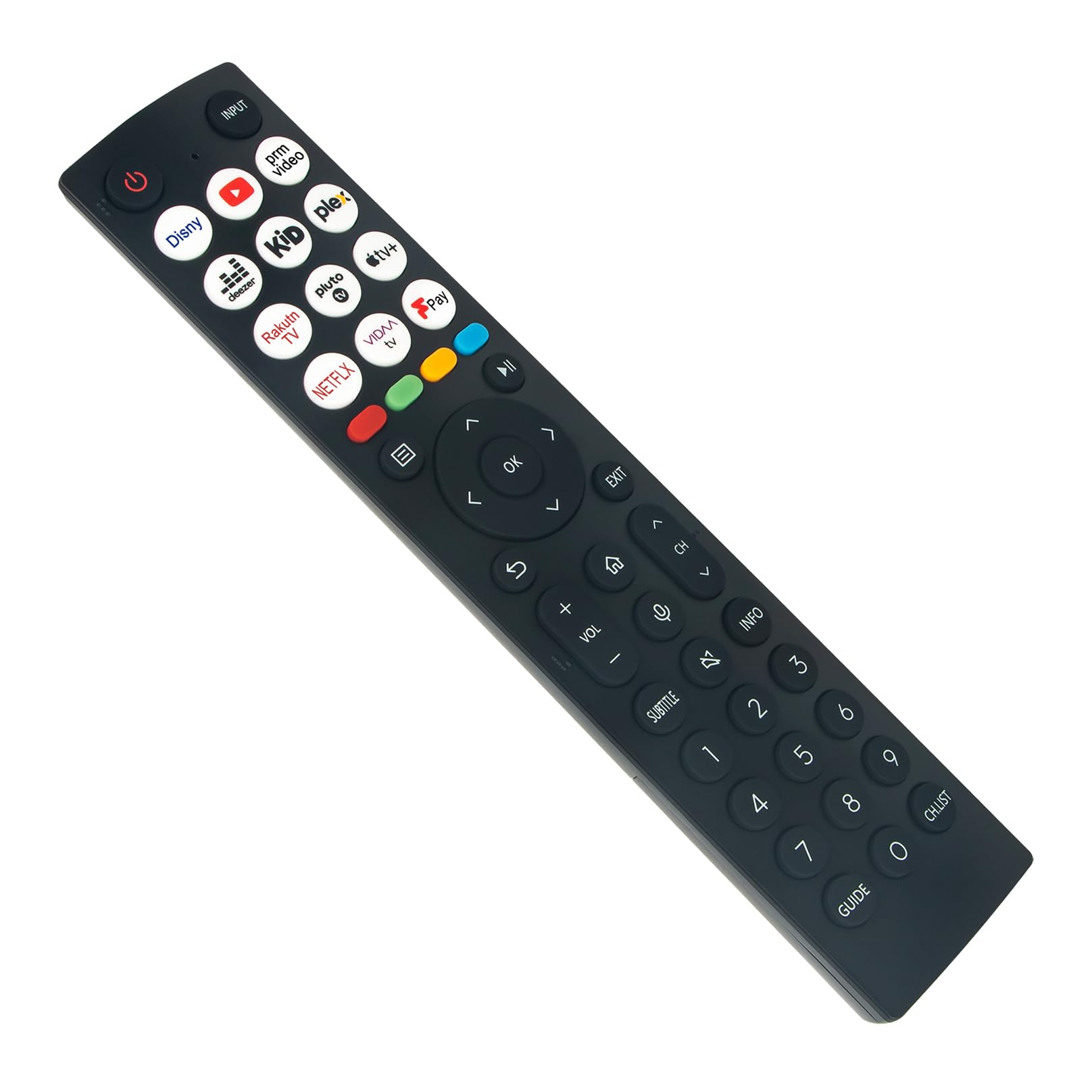 ERF2K36H Voice Replaced Remote Control fit for Hisense TV ERF2K36-0011 remote control 65E77KQTUK 43E77KQTUK 55E77KQTUK 43E6KTUK 50E6KTUK 55E6KTUK 50E77KQTUK 65E6KTUK 43A6KTUK