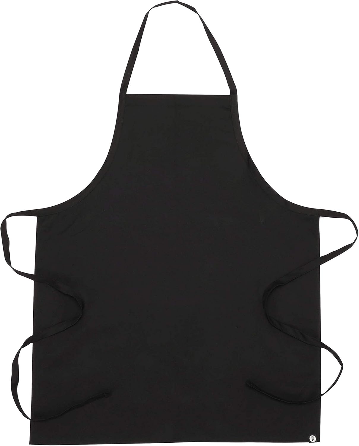 Chef Works Bib Apron, Black, One Size: Clothing