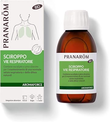 - Aromaforce - Sciroppo - Vie respiratorie - Rinforza le Difese Immunitarie - Bio - 150 ml