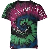 Tie Dye Shirts for Men and Women, Novelty Short Sleeve T-Shirts Colorful Tees Size S-3XL