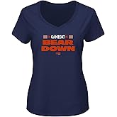 Smack Apparel Gamedays Ladies V-Neck for Chicago Football Fans (SM-5XL)