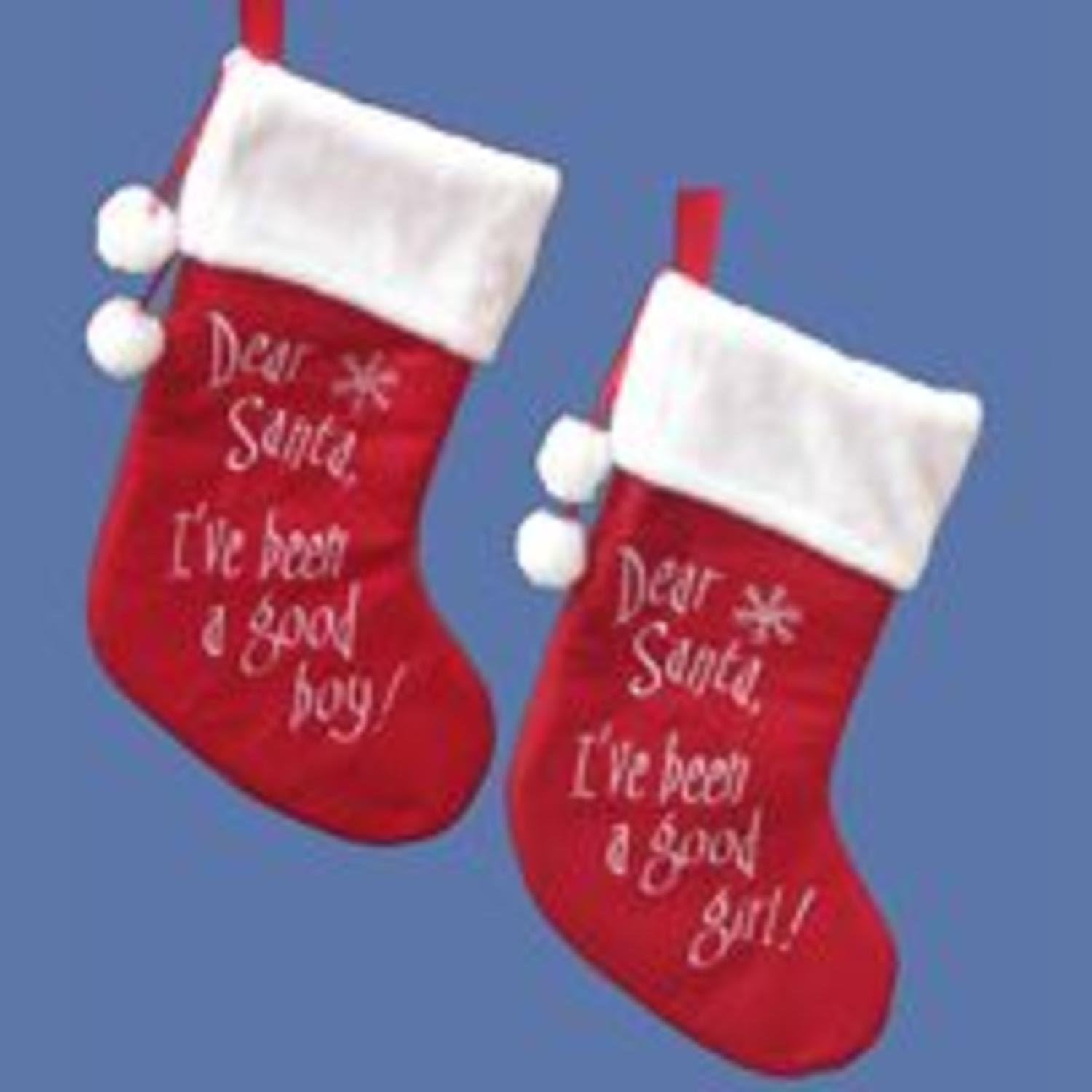 good boy christmas stocking