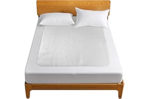 Bamuho Bed Pads for Incontinence Washable Extra Large 2 Pack 44" x 52", Waterproof Adult Large Bed Pads with 4 Layers of Protection, Fits Full to King Size Beds