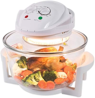 Quest 43890 12 L Halogen Oven Low Fat Multi-Function 1400W