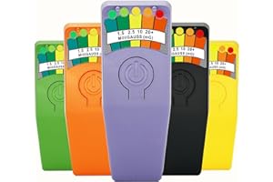 Gurtice EMF Meter Ghost Hunting Magnetic Field Detector Spirit Box Paranormal Equipment Tester 50Hz-20,000Hz Purple