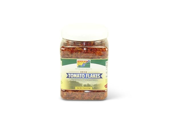 MOTHER EARTH PRODUCTS DRIED TOMATO DICES, QUART JAR, 9 OUNCE