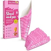 20PC Disposable Pee Funnel for Women, Portable Female Urinal Urination Device, Girl Pee Cup for Standing Up, Pee Funnel for Women Travel, Suitable for Travel, Camping, Hiking, Festivals, and Parties